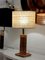 Lámpara de mesa de cáñamo y ratán al estilo de Vivai del Sud, Italia, años 60, Imagen 6