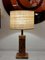 Lampada da tavolo in canapa e vimini in stile Vivai del Sud, Italia, anni '60, Immagine 5