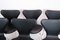 Model 3107 Sjuan Chairs by Arne Jacobsen for Fritz Hansen, 1967, Set of 6, Image 2