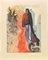 Salvador Dali, La Divina Comedia: Brunetto Latini, Grabado en madera, 1963, Imagen 1