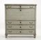 Antique Gustavian Secretary with Original Gilted Handles, Image 3