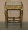 Italian Gold Giltwood Side Tables with Marble Top, 1840, Set of 2 18