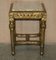 Italian Gold Giltwood Side Tables with Marble Top, 1840, Set of 2, Image 18