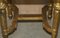 Italian Gold Giltwood Side Tables with Marble Top, 1840, Set of 2 10