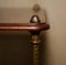 Antique French Side Table in Hardwood and Brass, 1880 6