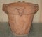 Grande Cache-Pot Antique en Terre Cuite, 1890 20