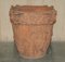 Grande Cache-Pot Antique en Terre Cuite, 1890 2