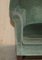 Poltrona vittoriana antica ad ala curva, 1880, Immagine 8