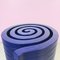 Postmodern Italian Blue Wood Mod. Spirale Stool attributed to Cleto Munari, 2020s, Image 7