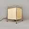 Italian Modern Parchment, Metal and Plastic Table Lamps, 1980s, Image 6