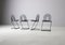 Swing Chairs by Jutta & Herbert Ohl for Lübke, 1980s, Set of 4 4