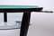 Italian Ebonized Beech and Brass Game Table with Glass Shelves attributed to Gio Ponti, 1950s, Image 18