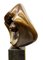 Abstrakte Bronzeskulptur auf hohem Sockel von Johannes WGN Ramakers, 2000er 7