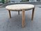 Brutalist Extendable Round Dining Table with Chairs by Rainer Daumiller, 1971, Set of 6 7