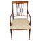 Antique 19th Century Sheraton Revival Armchair attributed to Maple & Co 1