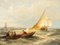 Pieter Cornelis Dommersen, Wasserlandschaften, Öl auf Leinwand Gemälde, 1887, Gerahmt, 2er Set 13