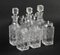 19th Century Victorian Silver Plated 6 Bottle Cruet Set from Wade Wingfield Wilkins, Set of 7 6