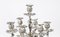 Antike Versilberte Französische Rokoko-Kerzenhalter mit 7 Leuchten, 1920er, 2er Set 4