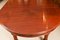 13ft 19th Century William IV Dining Table & Dining Chairs, Set of 13 5