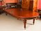 13ft 19th Century William IV Dining Table & Dining Chairs, Set of 13 7
