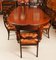 13ft 19th Century William IV Dining Table & Dining Chairs, Set of 13 2