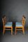 Vintage Biedermeier Chairs in Birch, Set of 4 8