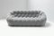 Bubble Sofa mit grauem Stoffbezug von Sasha Lakic für Roche Bobois France 7