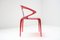 Ava Bridge Dining Chairs in Red by Song Wen Zhong for Roche Bobois, Set of 6, Image 11