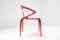 Chaises de Salon Ava Bridge Rouges par Song Wen Zhong pour Roche Bobois, Set de 6 11