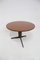 Mid-Century Round Wood and Glass Dining Table attributed to Ico & Luisa Parisi, 1960s 9