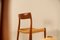 Model 77 Dining Chairs in Teak by Niels Otto Moller, Denmark, 1950s, Set of 6 5