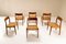 Model 77 Dining Chairs in Teak by Niels Otto Moller, Denmark, 1950s, Set of 6 1