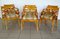 Art Nouveau Chairs in Satin Birch, Set of 6 1