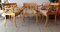 Art Nouveau Chairs in Satin Birch, Set of 6, Image 4