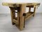 Vintage Beech Worktable, 1920s 19