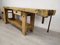 Vintage Beech Worktable, 1920s 26