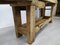 Vintage Beech Worktable, 1920s, Image 21