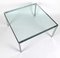 Chrome & Glass Luar Coffee Table by Ross Littell for ICF De Padova, 1970s 2