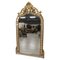 19th Century Lacquered and Gilded Wood Wall Mirror 1