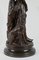 Truffot, Young Woman with Dog, Late 19th Century, Bronze 16