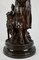 Truffot, Junge Frau mit Hund, Ende 19. Jh., Bronze 11