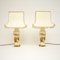 Chinese Porcelain Table Lamps, 1970s, Set of 2 1