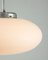 Mid-Century Italian Oval Lamp in Opaline 11