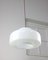 Suspension Mid-Century en Laiton et Opaline 1