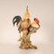 Mid-Century Italian Ceramic Rooster Figurine in the Style of Cacciapuoti, 1950s 10