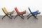 Ninfea Armchairs by Gio Ponti for Fratelli Reguitti, Set of 3 3