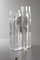 Lámpara de mesa de vidrio acrílico de Sandro Petti, años 70, Imagen 1