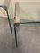 Nesting Tables in Glass and Chrome from Gallotti & Radice, Set of 3 7