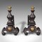 Porte-Feu Antiques, Angleterre, 1850s, Set de 2 2