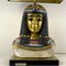 Viva Egyptian Pharoh Queen Buts Sculpture Table Lamp by Edoardo Tasca, Italy, 1960 4